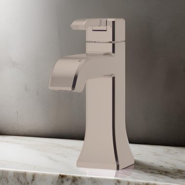 Click here to see Pfister LG42-FE0K PFISTER LG42-FE0K PARK AVENUE ONE HANDLE LAV FAUCET BRUSHED NICKEL