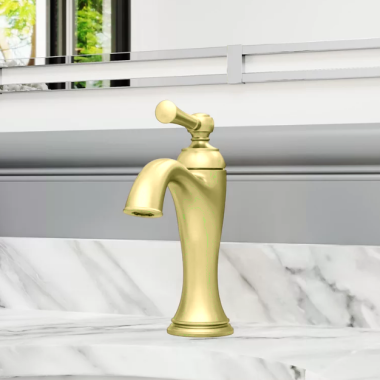 Click here to see Pfister LG42-TB0BG PFISTER LG42-TB0BG TISBURY ONE HANDLE LAV FAUCET BRUSHED GOLD