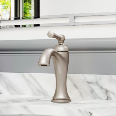 Click here to see Pfister LG42-TB0K PFISTER LG42-TB0K TISBURY ONE HANDLE LAV FAUCET BRUSHED NICKEL