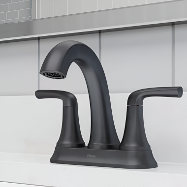 Click here to see Pfister LG48-MCA0B PFISTER LG48MCA0B MCALLEN TWO HANDLE LAV FAUCET MATTE BLACK