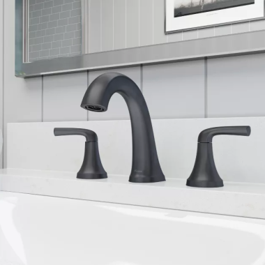 Click here to see Pfister LG49-MCA0B PFISTER LG49-MCA0B MCALLEN TWO HANDLE WIDESPREAD LAV FAUCET MATTE BLACK