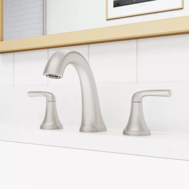 Click here to see Pfister LG49-MCA0GS PFISTER LG49-MCA0GS MCALLEN TWO HANDLE WIDESPREAD LAV FAUCET BRUSHED NICKEL