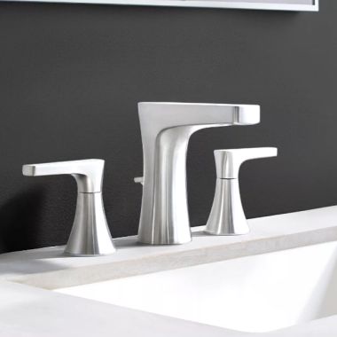 Click here to see Pfister LG49-MF0C PFISTER LG49-MF0C KELEN TWO HANDLE WIDESPREAD LAV FAUCET CHROME