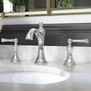 Click here to see Pfister LG49-TB0C PFISTER LG49-TB0C TISBURY TWO HANDLE WIDESPREAD LAV FAUCET CHROME