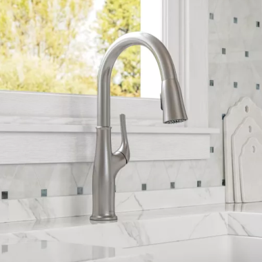 Click here to see Pfister LG529-HGS PFISTER LG529-HGS HIGHBURY ONE HANDLE PULLDOWN KITCHEN FAUCET STAINLESS