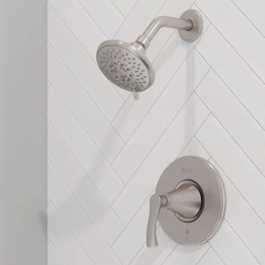 Click here to see Pfister LG89-7WDGS PFISTER LG89-7WDGS WOODBURY SHOWER ONLY TRIM BRUSHED NICKEL