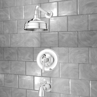 Click here to see Pfister LG89-8TBC PFISTER LG89-8TBC TISBURY TUB/SHOWER TRIM CHROME