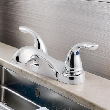 Click here to see Pfister LJ143-610C PFISTER LJ143-610C PFIRST TWO HANDLE LAV FAUCET CHROME
