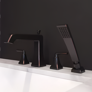 Click here to see Pfister R89-5WFY PFISTER R89-5WFY WINFIELD TUB ONLY TRIM TUSCAN BRONZE