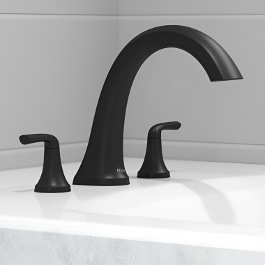 Click here to see Pfister RT6-5MCAB PFISTER RT6-5MCAB MCALLEN ROMAN TUB FAUCET TRIM MATTE BLACK