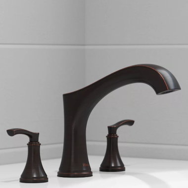 Click here to see Pfister RT6-5WDY Pfister Woodbury Roman Tub Filler Trim, Tuscan Bronze - RT6-5WDY