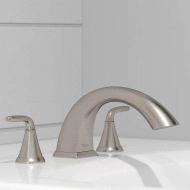 Click here to see Pfister RT6-5WFK Pfister Winfield Roman Tub Faucet Trim, Brushed Nickel - RT6-5WFK