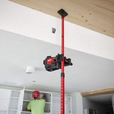 Click here to see Milwaukee 48-35-1511 Milwaukee 12' Telescoping Laser Level Pole - 48-35-1511