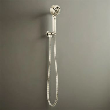 Click here to see Brizo 88876-PN Brizo Invari Multi-Function Wall-Mount Hand Shower with H2OKinetic, WaterSense, 1.75 GPM, Brilliance Polished Nickel - 88876-PN