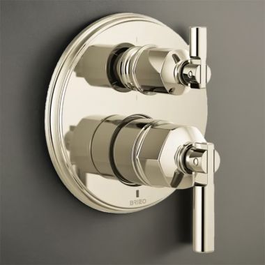 Click here to see Brizo T75P676-PNLHP Brizo Invari Valve Trim with 6-Function Diverter, Brilliance Polished Nickel - T75P676-PNLHP