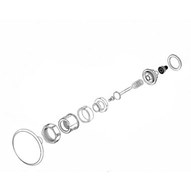 Click here to see Sloan 303330 Sloan C-40-A Foot Pedal Assembly, 10-3/4