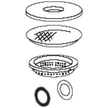Click here to see Sloan 3309032 Sloan DV-1007-A Spray Arm Repair Kit for Bed Pan Washers (3309032)