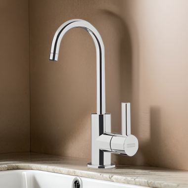 Click here to see Franke EOS-FW-304 Franke Eos Neo Single-Handle Beverage Faucet for Cold Filtered Water, 1.75 GPM, Stainless Steel, EOS-FW-304 - (120.0685.371)