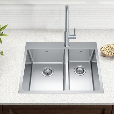 Click here to see Franke BCL2127R-9-1N Franke Brookmore 27