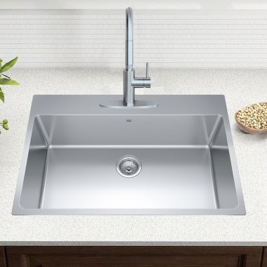 Click here to see Franke BSL2233-9-3N Franke Brookmore 33