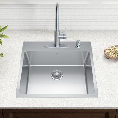 Click here to see Franke BSL2225-9-4N Franke Brookmore 25