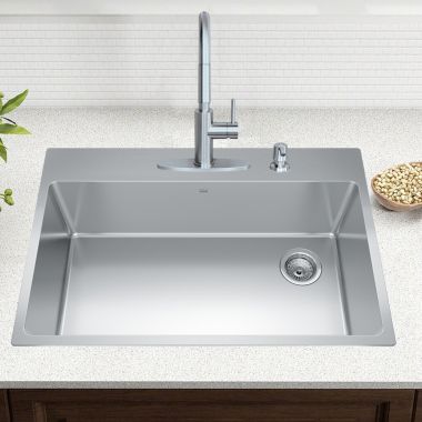 Click here to see Franke BSL2233-9-4N-OW Franke Brookmore 33