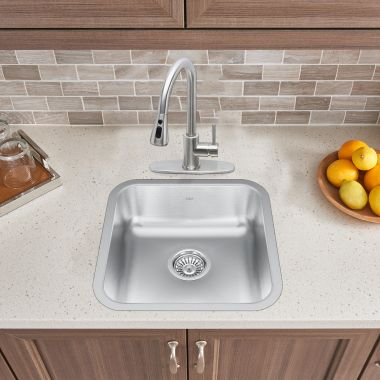 Click here to see Franke QSUA1616-6N Franke Steel Queen 15-3/4