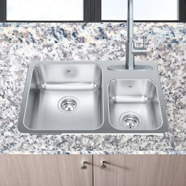 Click here to see Franke QCMA1826-7-3N Franke Steel Queen 26-1/2