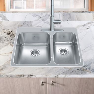 Click here to see Franke QCLA2031R-8-3N Franke Steel Queen 31-1/4