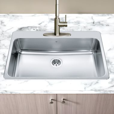Click here to see Franke QSLA2233-8-3N Franke Steel Queen 33-1/2