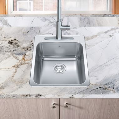 Click here to see Franke QSLA2217-8-3N Franke Steel Queen 17-1/4