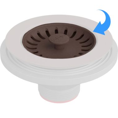 Click here to see Franke 900-MOC-BASKET  Franke Colorline Basket Strainer, Mocha - 900-MOC-BASKET