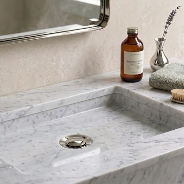 Click here to see   Phylrich Push To Close Lavatory Drain w/ Overflow, Polished Nickel - 3-545-014