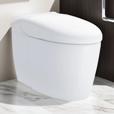 Click here to see Toto MS8341CUMFG#01 TOTO Neorest RS Smart Toilet with WASHLET Bidet Seat, 1.0/0.8 GPF, Cotton White - MS8341CUMFG#01