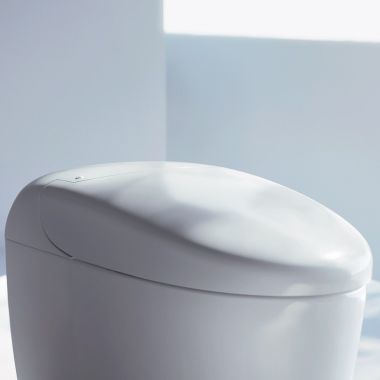 Click here to see Toto SN8341M#01 TOTO NEOREST WASHLET, Elongated, Universal Height, Cotton White - SN8341M#01