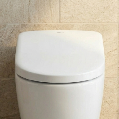 Click here to see TOTO WASHLETS SW4726AT40#01 TOTO WASHLET S7 Elongated Bidet Seat, EWATER+, PREMIST, Heated Seat, Night Light, Contemporary Design, Auto Flush, Cotton White - SW4726AT40#01