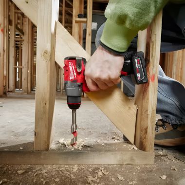 Click here to see Milwaukee 3403-22 Milwaukee M12 FUEL 12V Lithium-Ion Brushless Cordless 1/2 in. Drill Driver Kit with Belt Clip, 4.0Ah Battery, 2.0Ah Battery, Charger, and Contractor Bag - 3403-22 