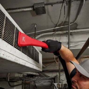 Click here to see Milwaukee 49-90-2040 Milwaukee AIR-TIP Claw Utility Nozzle with Brushes Wet/Dry Vacuum Attachment - 49-90-2040