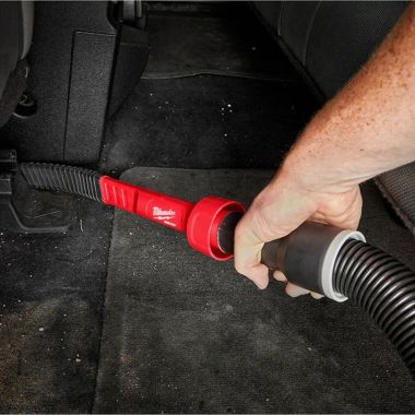 Click here to see Milwaukee 49-90-2030 Milwaukee AIR-TIP Flexible Long Reach Crevice Tool Wet/Dry Vacuum Attachment - 49-90-2030