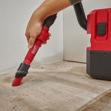 Click here to see Milwaukee 49-90-2028 Milwaukee AIR-TIP 2-in-1 Utility Brush Tool Wet/Dry Vacuum Attachment - 49-90-2028