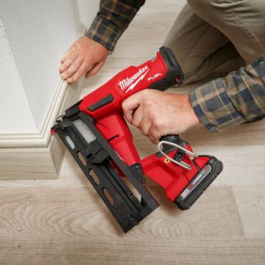 Click here to see Milwaukee 2841-20 Milwaukee M18 FUEL 16 Gauge Angled Finish Nailer - 2841-20