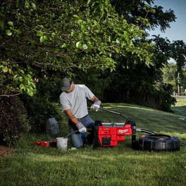 Click here to see Milwaukee 2871A-22 Milwaukee M18 FUEL Sewer Sectional Machine with CABLE-DRIVE 1-1/4