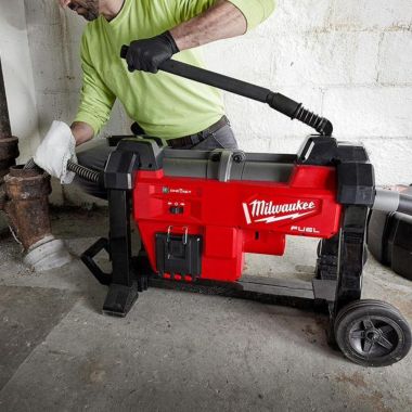 Click here to see Milwaukee 2871-22 Milwaukee M18 FUEL Sewer Sectional Machine with CABLE-DRIVE Kit for 2