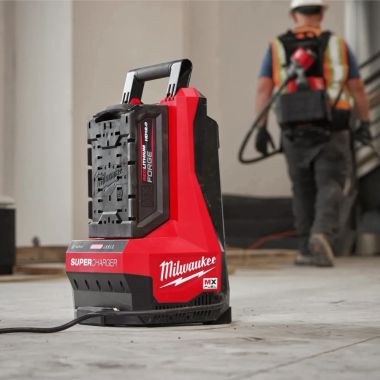 Click here to see Milwaukee MXFSC-1HD12 Milwaukee MX FUEL REDLITHIUM FORGE HD12.0 Battery and Super Charger Expansion Kit - MXFSC-1HD12