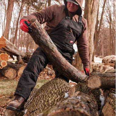 Click here to see Milwaukee 262B-3XR Milwaukee 3XL Men's Regular Black FREEFLEX Insulated Bib Overalls - 262B-3XR 