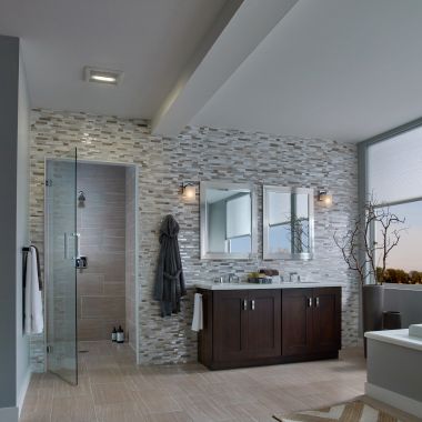 Click here to see Broan AE50110DCLF Broan-NuTone Flex DC Series Ventilation Fan Light Finish Pack with Selectable 50, 80, or 110 CFM and Selectable <0.3, 0.4, and 0.9 Sones - AE50110DCLF