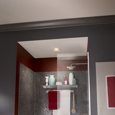 Click here to see Broan 744L Broan-NuTone Recessed Ventilation Fan with Light and 50-80 Selectable CFM, 0.3-2 Sones, Galvanized Steel - 744L