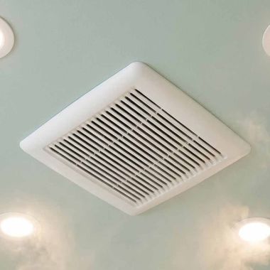 Click here to see Broan AE110CK Broan-NuTone Flex Series 110 CFM Ventilation Fan with CleanCover, White - AE110LK