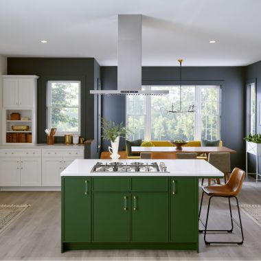 Click here to see Broan EIT1366SS Broan-NuTone Elite 36-Inch T-Style Island Range Hood With Code Ready Technology, 640 CFM, Stainless Steel - EIT1366SS