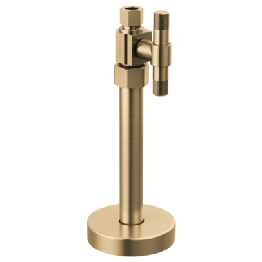Click here to see Brizo BT021205-GL Brizo Litze Straight Supply Stop Valve with Lever Handle, Brilliance Luxe Gold - BT021205-GL